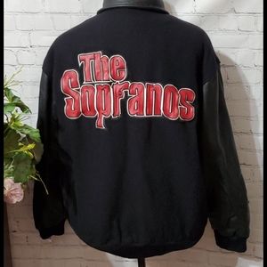 Final price drop! HBO Sopranos Leather Wool Jacket